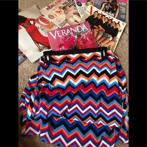 Multicolor maxi skirt
